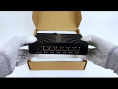 Intel Pentium 4405U 6LAN RJ45 Software-Router DDR4 mit Dual-Screen-Display