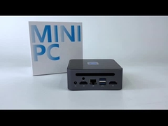 Mini-PC mit Intel N100 Prozessor der 12. Generation, DDR4 32GB, mit Einzel-LAN und Dual-HDMI