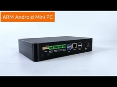 Dual LAN 4COM ARM RK3568 Industriecomputer DDR4 8G EMMC 16G Android 11 eingebetteter Mini-PC