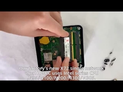 Intel DDR4 Mini Portable PC mit WiFi Kühlventilator Dual HD unterstützt 4K-Display