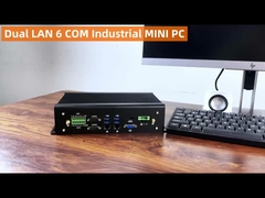 Intel Core I7 Industrial Fanless PC 1165G7 Mini PC mit Dual Ethernet Hexa COM