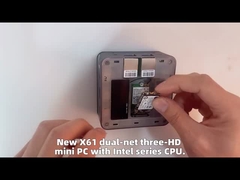 Intel Alder Lake N95 4 Core 4 Thread Mini PC mit LPDDR5 12G 2 Ethernet und WLAN