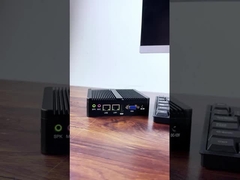 Fanloser Mini-Industrial PC mit DDR4 16 GB RAM unterstützt Windows 11 Linux