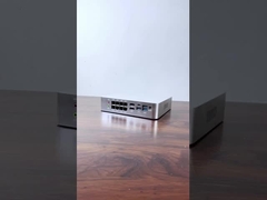 Intel Core i7-8705G mit 8 LAN 2 HDMI 1 DC DDR4 64 GB RAM Industrieller Mini-PC