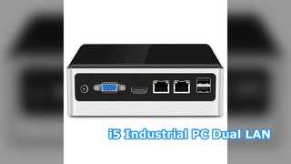 Intel i5 Industrie-PC Dual LAN Dual COM Lüfterlos