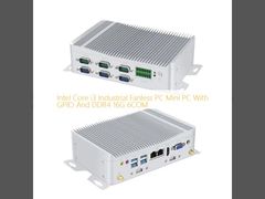 Intel i3 Industrie-PC ohne Lüfter, 6 COM GPIO