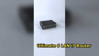 Soft-Router Intel Celeron J6412 Prozessor mit 6 Lan 1 HD-MI 1 DP