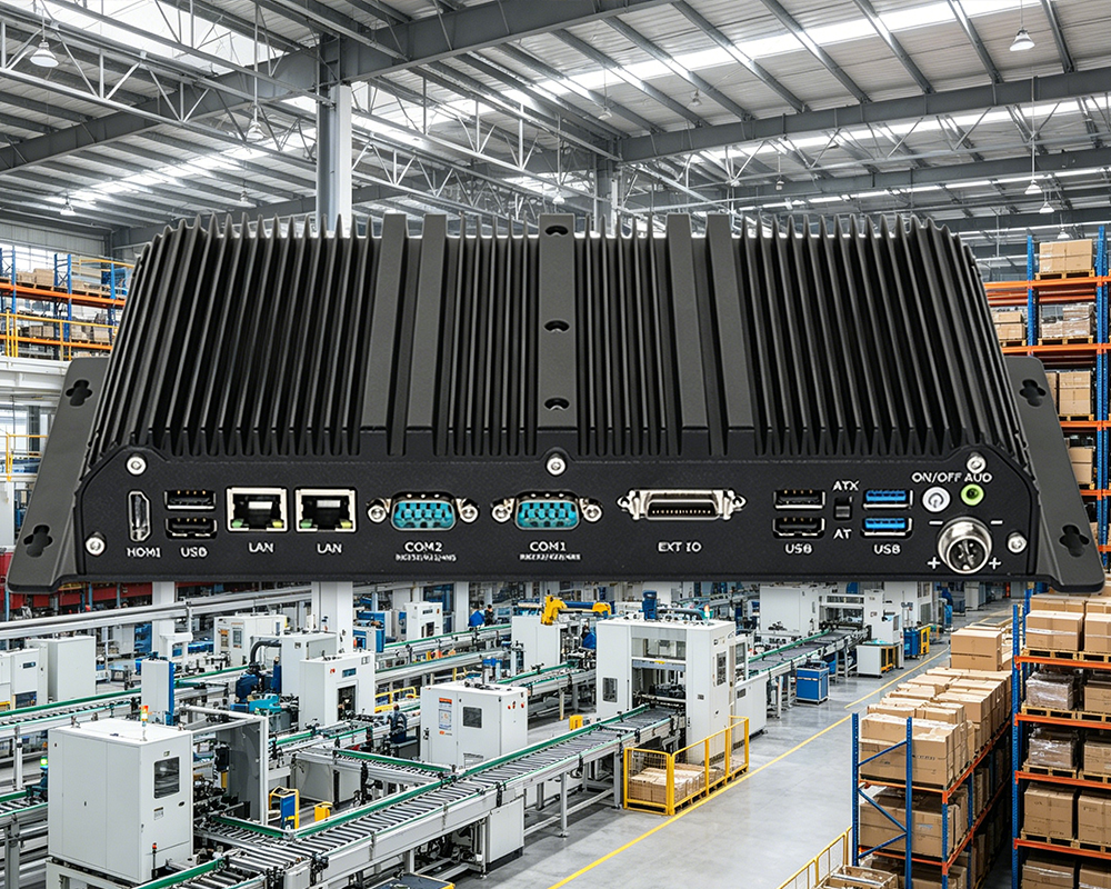 Neueste Unternehmensblogs über Computex 2026 enthüllt Branchentrend: Dual-LAN- und Multi-COM-Ports werden zum Standard bei industriellen lüfterlosen Mini-PCs