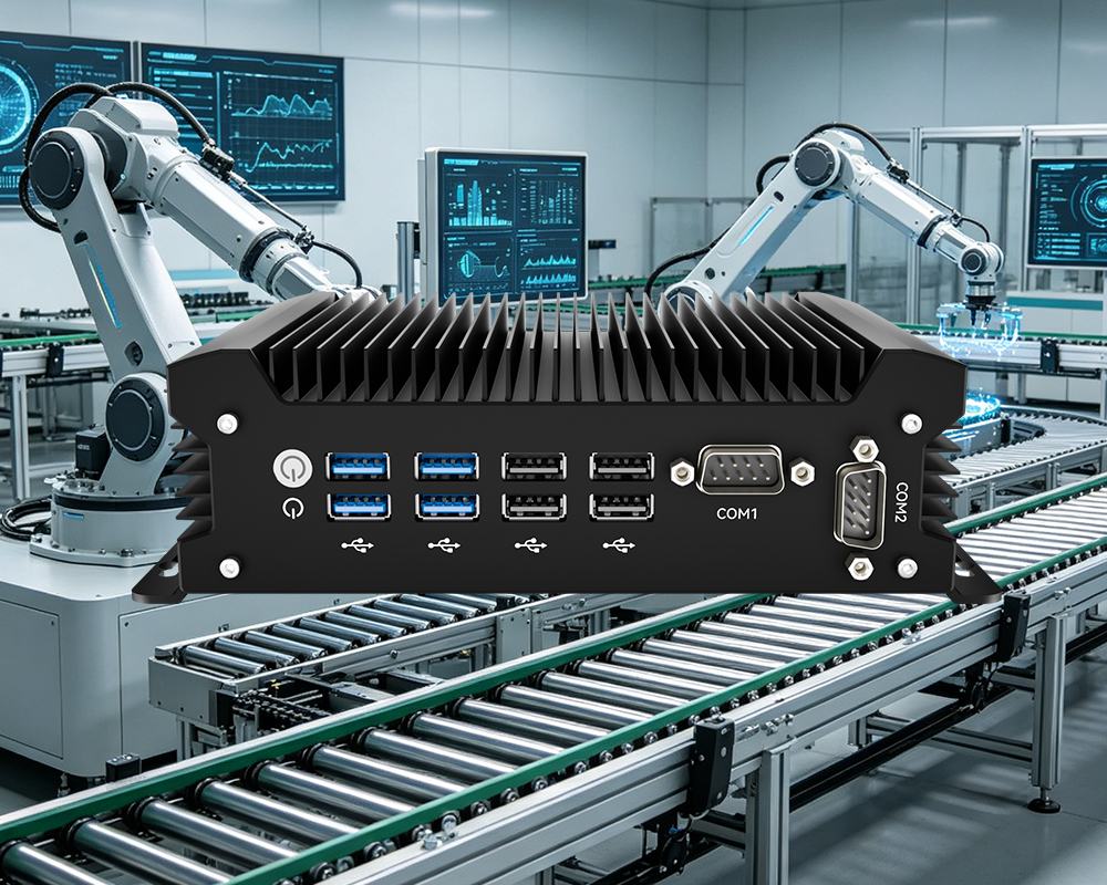 Neueste Unternehmensblogs über Industrial Mini PC Industry Expands Rapidly: SME Digital Transformation Boosts Demand for Dual LANI Multi RS232 Hardware