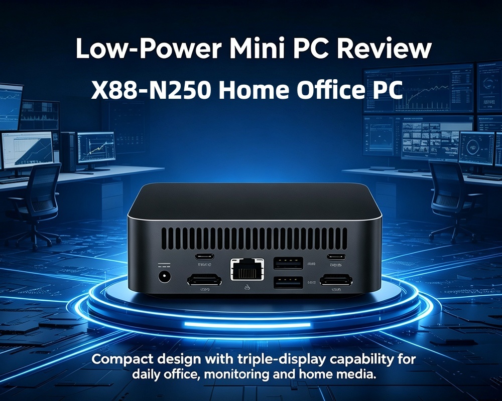 Neueste Unternehmensblogs über Low Power Mini PC Review: Solve Pain Points Of Office Multi-Screen Work And Long Time Continuous Operation