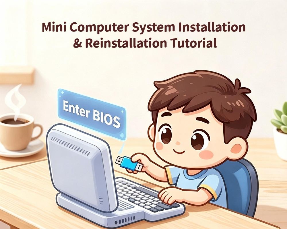 Neueste Unternehmensblogs über Zero Grundlegende Anleitung Mini-Computersystem Installation und Neuinstallation Tutorial für Anfänger