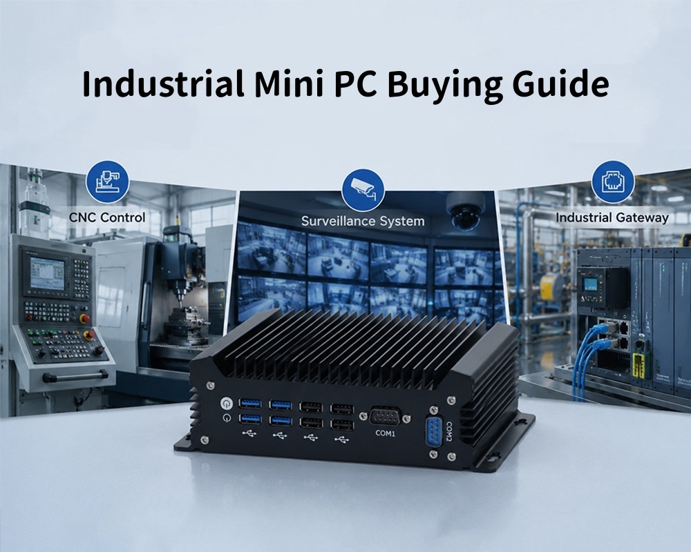 Neueste Unternehmensblogs über 2026 Einkaufsführer für industrielle Mini-PCs Kernspezifikationsanalyse Modell-Seitenvergleich