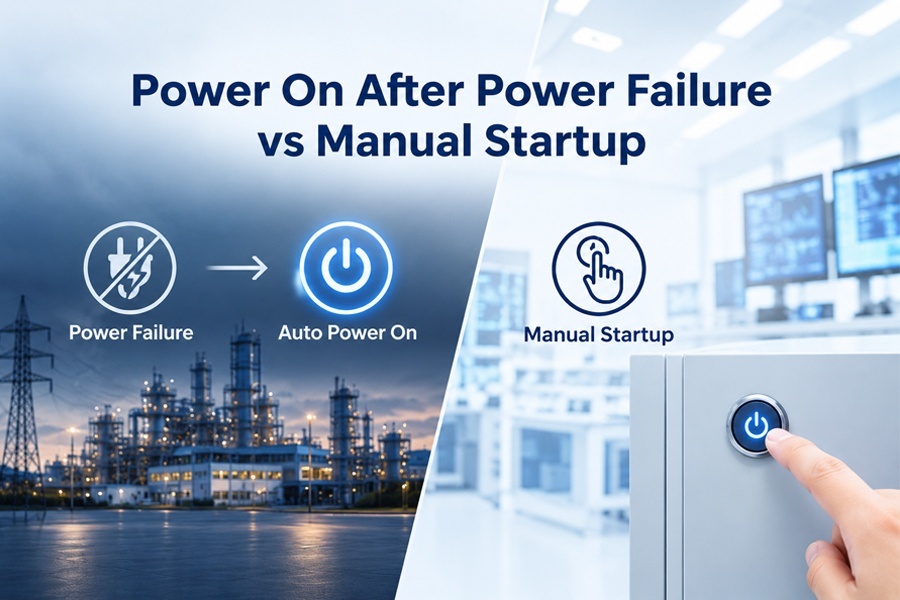 Neueste Unternehmensblogs über Power On After Power Failure vs Manual Startup: How to choose the power on method for an industrial mini PC