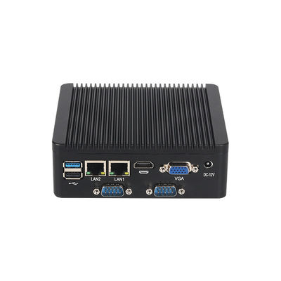 Intel Pentium J2900 Industrie-PC mit Dual-LAN 4 COM Unterstützung Dual-Screen-Display