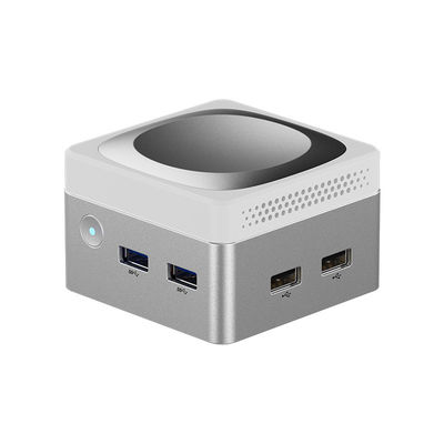 kaufen Intel N100 Mini Cube Computer LPDDR5 Dual Gigabit Ethernet RJ45 Mini PC für Zuhause online manufacture