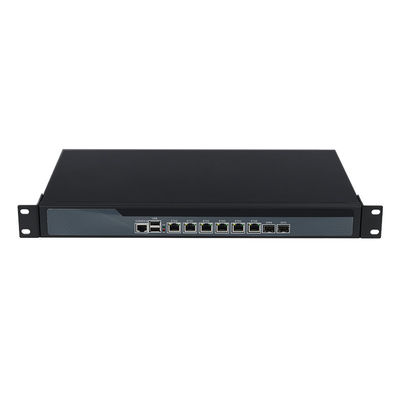 kaufen 3865U 1U Server 6 LAN 2 Glasfaser Linux Firewall Router Server mit Lüfter online manufacture