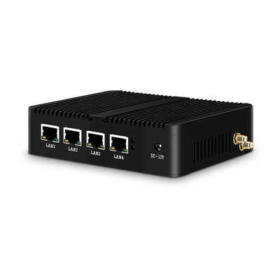 Besorgen Intel J1900 Mini PC Firewall PFsense 4 Gigabit LAN Win10 unterstützt Dual Display Online-Herstellung