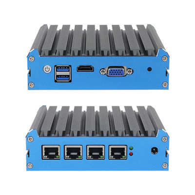 kaufen Intel Celeron Serie Firewall Mini PC mit vier RJ45 2.5G Ethernet Linux online manufacture