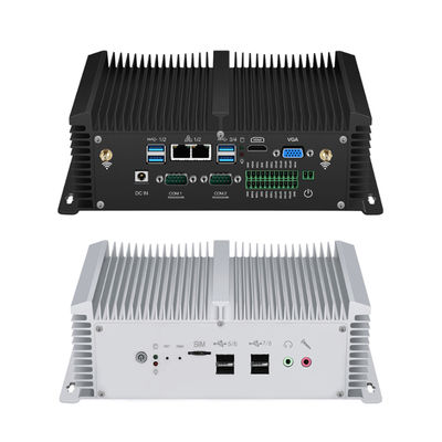 kaufen Dual LAN Dual COM Fanless Industrial PC mit Dual Channel DDR4 Win 10 Linux Online-Herstellung