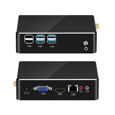Besorgen Mini-PC mit Intel Core i3 7100U Prozessor mSATA SSD DDR3L 16G RAM und Kühlventilator Online-Herstellung