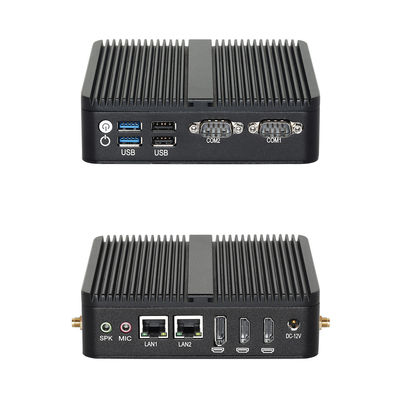 kaufen Intel N100 Industrie-Ventilatorloser PC mit schwarzem Fahrwerk online manufacture