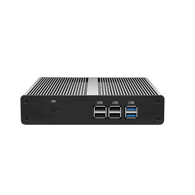 kaufen Intel Celeron Prozessor Minicomputer mit schwarzem Chassis DDR3 8GB RAM für Zuhause online manufacture