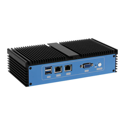 kaufen Intel 3865U Celeron Mini PC Router With Eight Ethernet DDR4 16GB RAM Fanless Cooling online manufacture