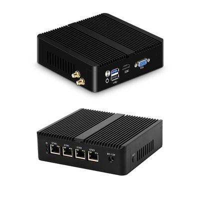 kaufen Fanless Firewall Mini PC Router With Celeron N2830 DDR3 8GB RAM Aluminum Chassis online manufacture