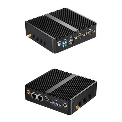 kaufen Dual Ethernet Dual COM Industrieller PC ohne Lüfter Windows 10 Linux Mini Desktop online manufacture