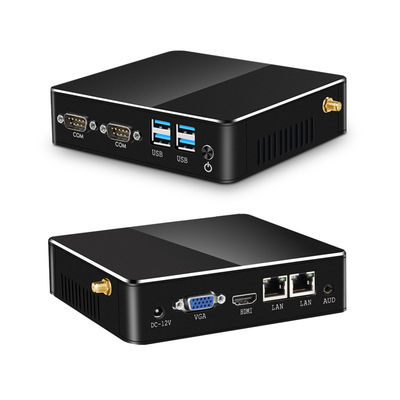 kaufen Intel Celeron J1900 Dual LAN Industrial PC Dual COM DDR4 16GB RAM Fanless Computer online manufacture