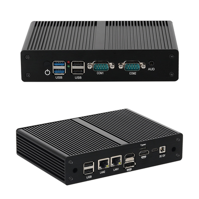 kaufen Intel N100 mit 16 GB 2 LAN 2 COMs Lüfterloser Mini-Industrial PC online manufacture