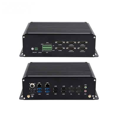 kaufen Intel I5 8305G Processor With 4 Display Dual Network 6 Serial Port Industrial PC online manufacture