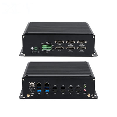 kaufen Intel I5 8305G Prozessor mit 4 Displays, Dual-Netzwerk und 6 seriellen Ports Industrie-PC Online-Herstellung