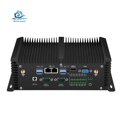 kaufen Lüfterloser Industrie-PC mit Gehäuse aus Aluminiumlegierung, Unterstützung für mehrere Betriebssysteme und WIFI, Intel Core i5 DDR4 RAM Online-Herstellung