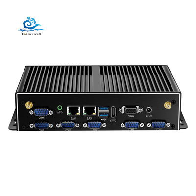 kaufen Fanless Industrial PC with Intel Core i5-7200U 2 Gigabit NIC RS485 RJ45 Mini PC Online-Herstellung