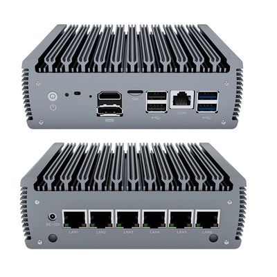 kaufen Intel Celeron J6412 Processor Soft Router With 6 Lan 1 HD-MI 1 DP Online-Herstellung