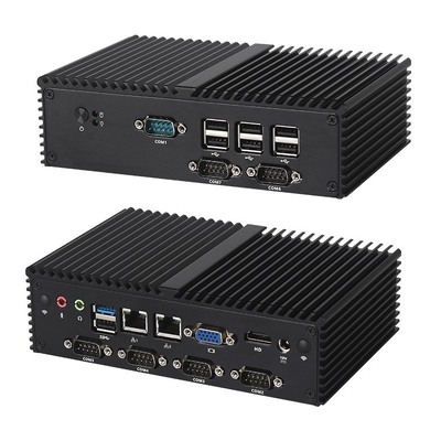 Besorgen Intel Celeron J1900 Prozessor Fanloser PC DDR3L 8GB mit 7COM 2LAN Industrie-PC Online-Herstellung