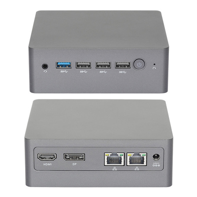 Besorgen Intel N100 Prozessor Dual LAN Mini PC mit vier USB DDR4 46 GB RAM für das Home Office Online-Herstellung