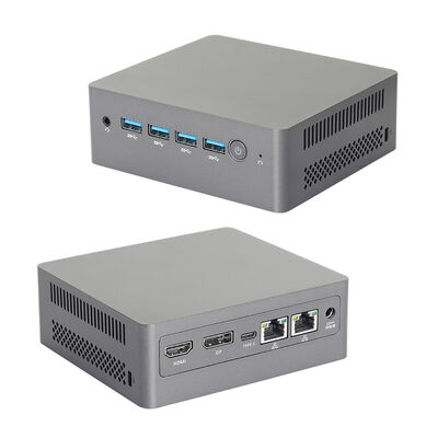 Besorgen Celeron N5095 Kunststoff Intel Mini PC mit Dual LAN DDR4 16G Dual Band WiFi und Ventilator Online-Herstellung