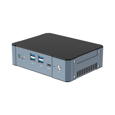 DDR5 Mini-PC für das Home Office mit Lüfter Dual-LAN 4 Bildschirm Anzeige 2 M.2 SSD Desktop