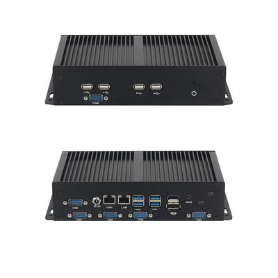 DDR4 Lüfterlose Industrie-Mini-PC Dual LAN 6COM Intel Core Celeron Serie