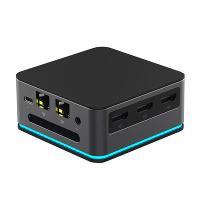 Intel Celeron 11. Generation N5105 Mini Computer LPDDR4X 16 GB mit Dual LAN 3 HDMI