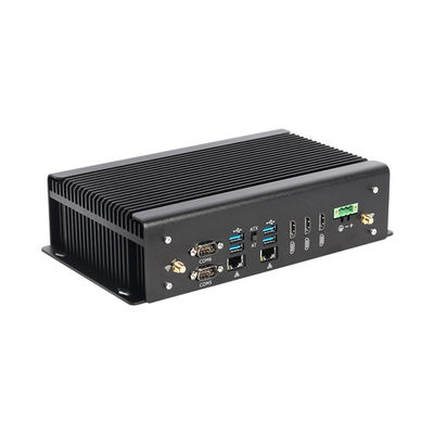 Industrie-PC ohne Lüfter DDR4 Intel 11. Generation Core i7 10870H Mini-PC mit GPIO Dual LAN 6COM