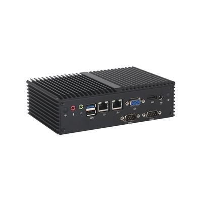 Dual Ethernet 3COM DDR3L Industrieller Mini-PC ohne Lüfter Intel Celeron J1900