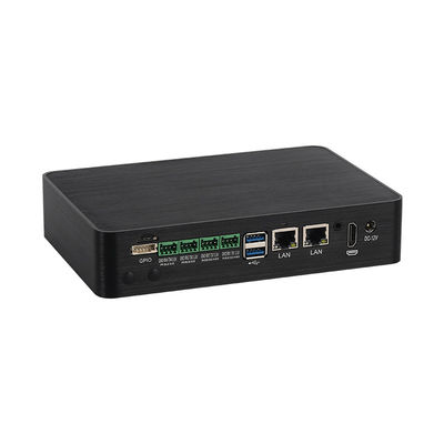 Dual LAN 4COM ARM RK3568 Industriecomputer DDR4 8G EMMC 16G Android 11 eingebetteter Mini-PC