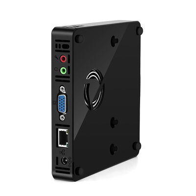 Intel Pentium 2117U Black Mini Computer mit DDR3 RAM und Aluminium-Chassis