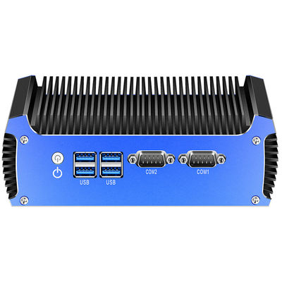 Dual LAN Dual COM Intel Fanless Mini PC mit DDR3-RAM bis zu 8 GB Linux und mSATA