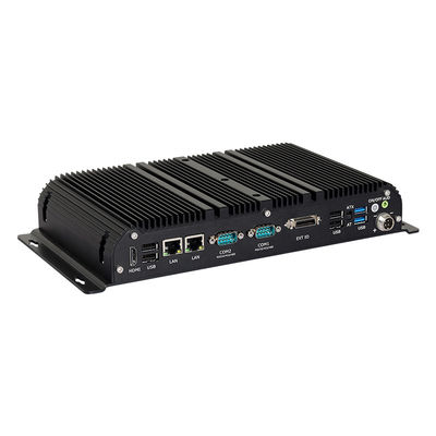 Dual LAN Dual COM Fanless PC mit DDR4 32G Intel Celeron J4125 J6412 Mini PC