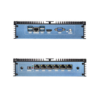 6 Intel i211 Ethernet-Firewall Mini-PC mit Intel Pentium und Core-Serie-Prozessoren