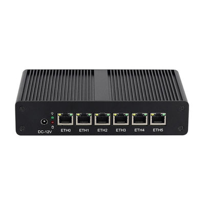 Intel Pentium 4405U 6LAN RJ45 Software-Router DDR4 mit Dual-Screen-Display